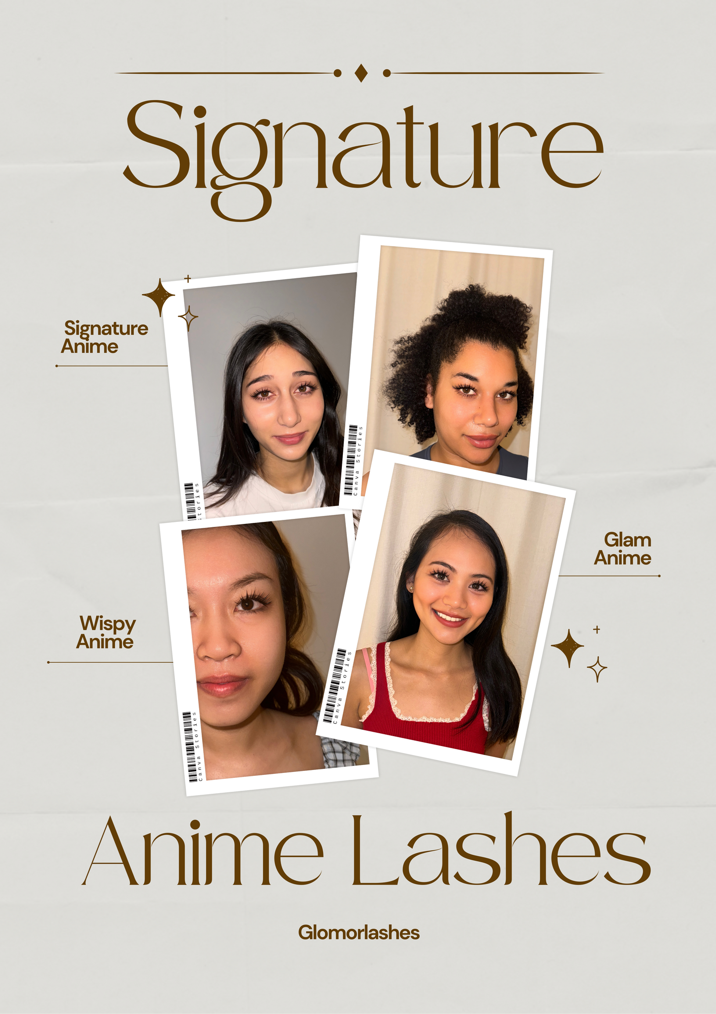 Signature Collection of Anime Lash Sets : E-BOOK