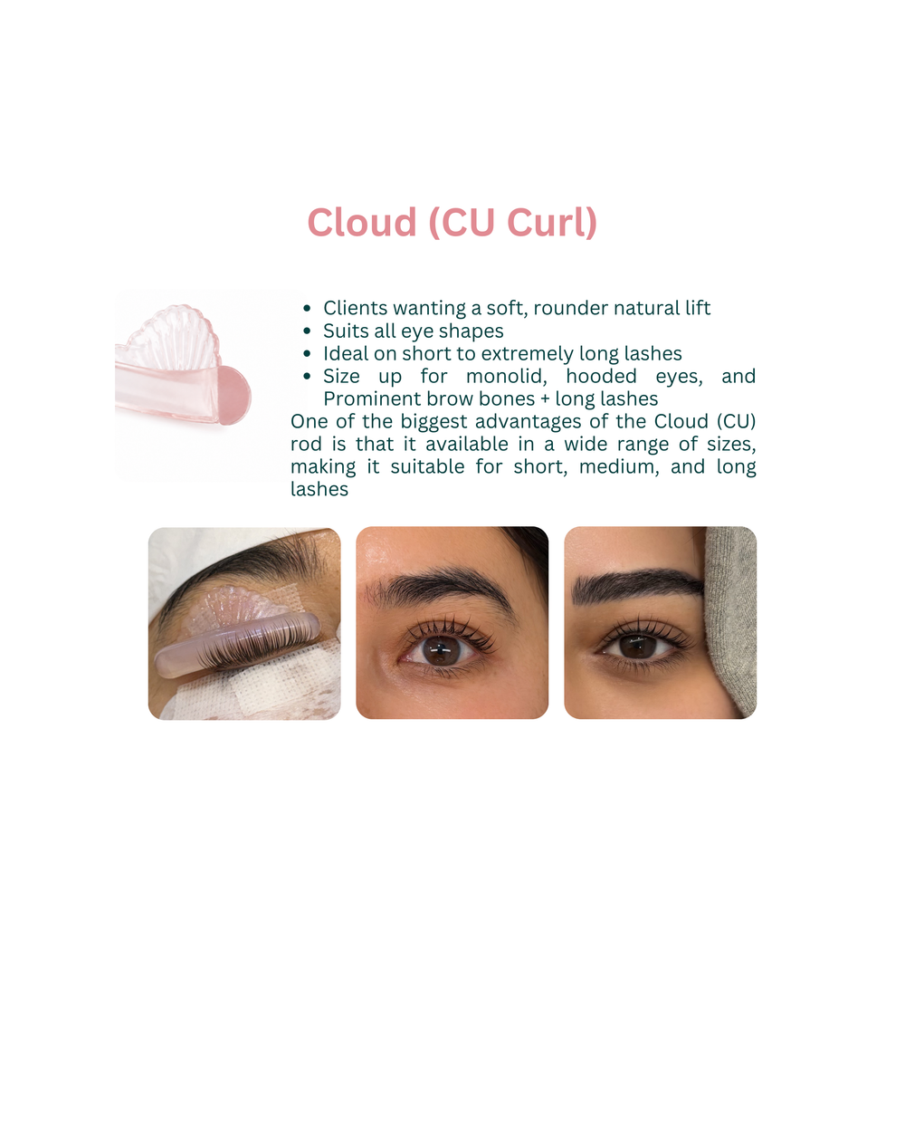 Cloud (CU) Curl Lash Lift rod
