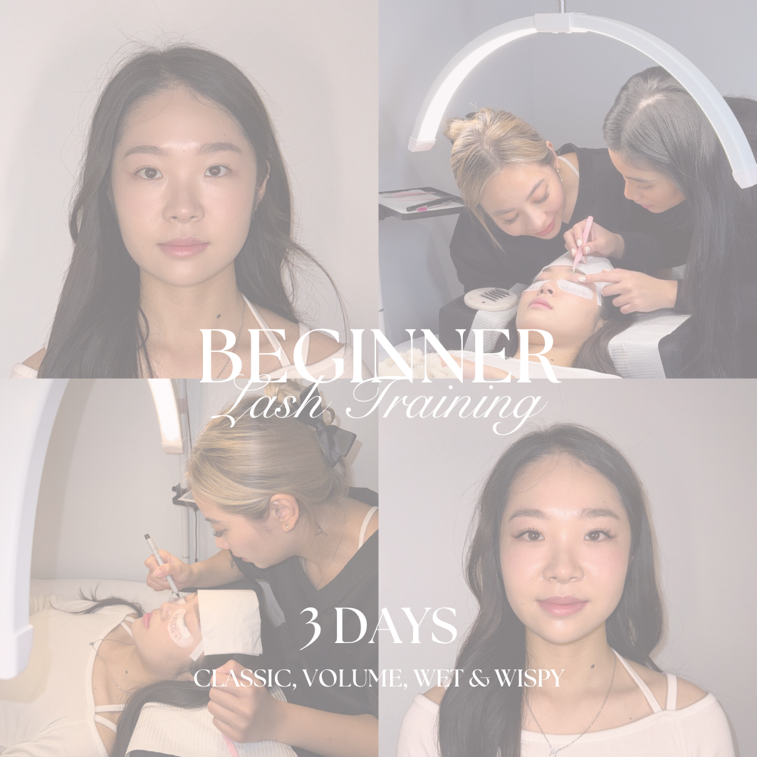 3 Day Master Lash Course: Classic + Volume + Wet & Wispy (Beginner)